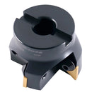 2-1/2 inch Indexable Face Milling Cutter 90 Degree, Positive Rake with 4 Pc Carbide Inserts Tpg322, 2508-0016