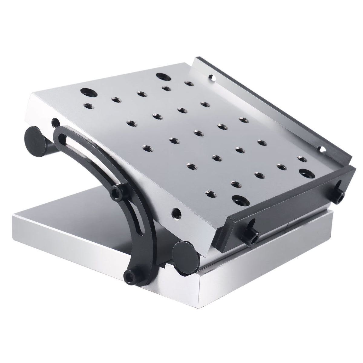 Sine Plates 6'' by 6'' by 2'', Center Distance 5'' by 0.0002'', HRC 56-60, Ground, 2591-0000