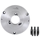 D1 Type Adaptor for Most 3 Jaw Lathe Chucks, Spindle Taper D1-4, Chuck Diameter: 8'', 2600-0512