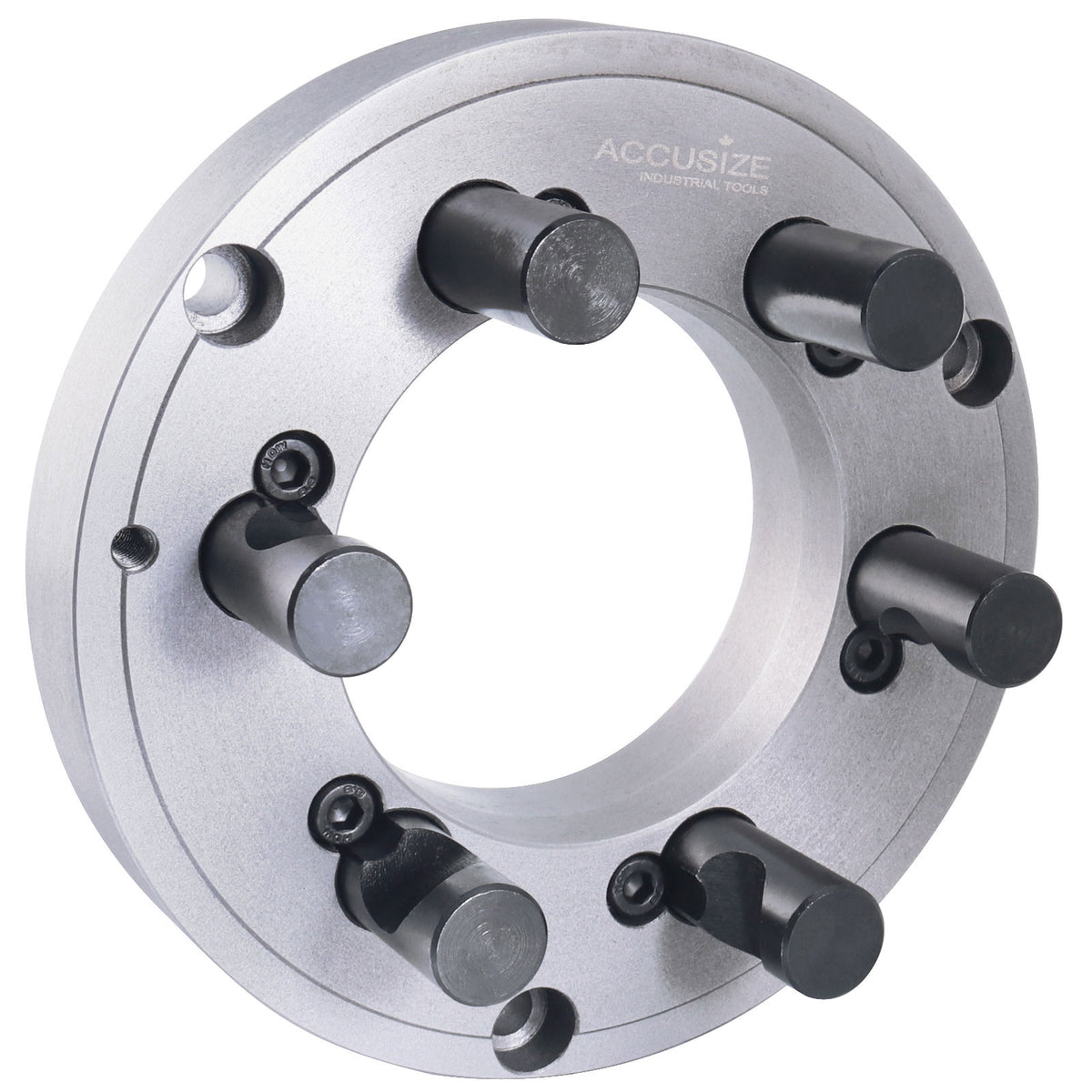 D1 Type Adaptor for Most 3 Jaw Lathe Chucks, Spindle Taper D1-6, Chuck Diameter: 8'', 2600-0513