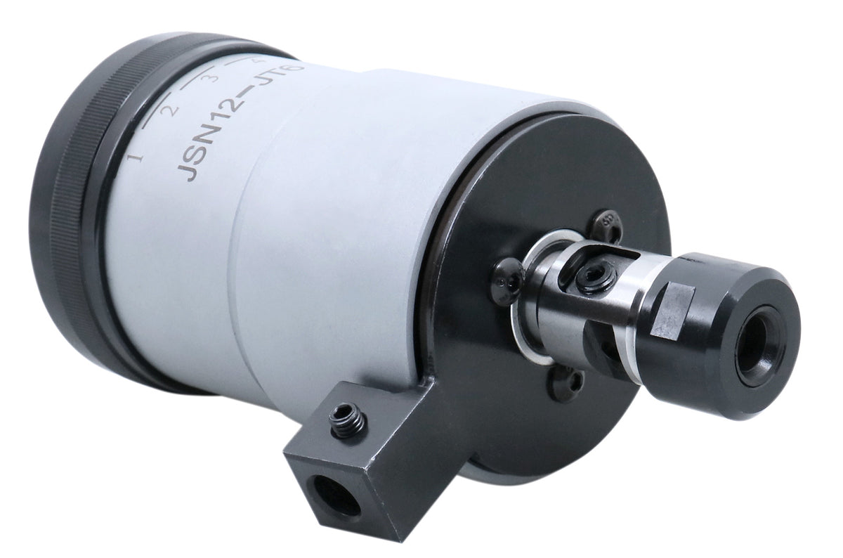 4-1/2'' / M5-M12 Self-Reversing Tapping Head, 1/8'' Npt, Jt6 Jacobs Taper, 2600-4012