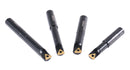 4 Pc 1/2'' Round Shank Indexable Boring Bar Set with Tcmt21.50 Carbide Inserts, 90 Degree, 2627-9104