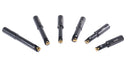 6 Pc 5/8'' Round Shank Indexable Boring Bar Set with Tcmt Carbide Inserts, 90 Degree, 2627-9106