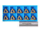 16er Ag60 Carbide Inserts, Tin Coated, 10 Pcs/Box, 6152-0025