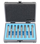 8 pcs H.S.S. Tool Bit Set, Pre-Ground for Turning & Facing Work, 1/4", 5/16", 3/8" & 1/2"