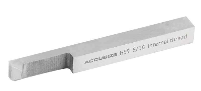 8 pcs H.S.S. Tool Bit Set, Pre-Ground for Turning & Facing Work, 1/4", 5/16", 3/8" & 1/2"