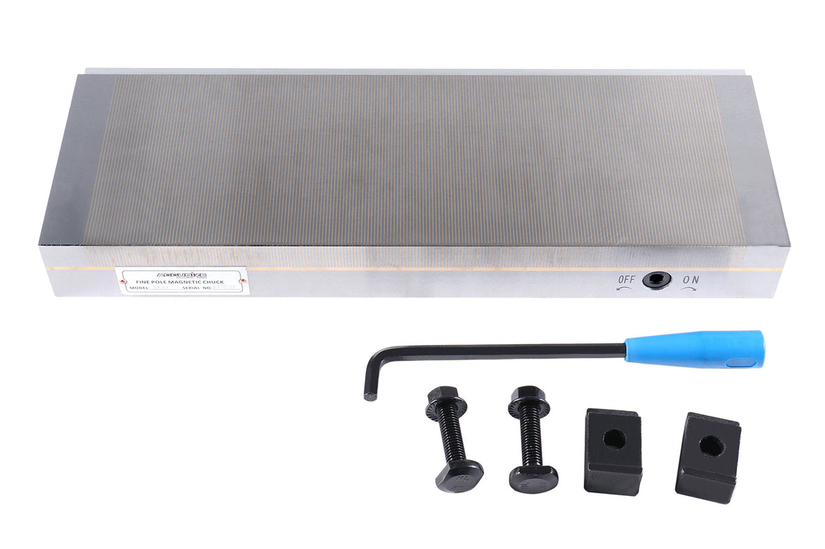 6'' by 18'' Within by 0.0002'' Fine Pole Magnetic Chucks, 2720-0000