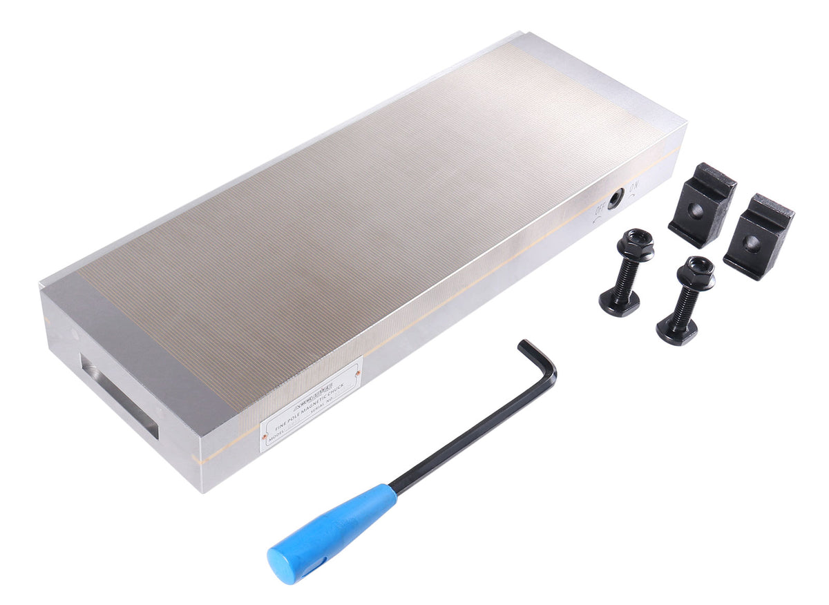 6'' by 18'' Within by 0.0002'' Fine Pole Magnetic Chucks, 2720-0000