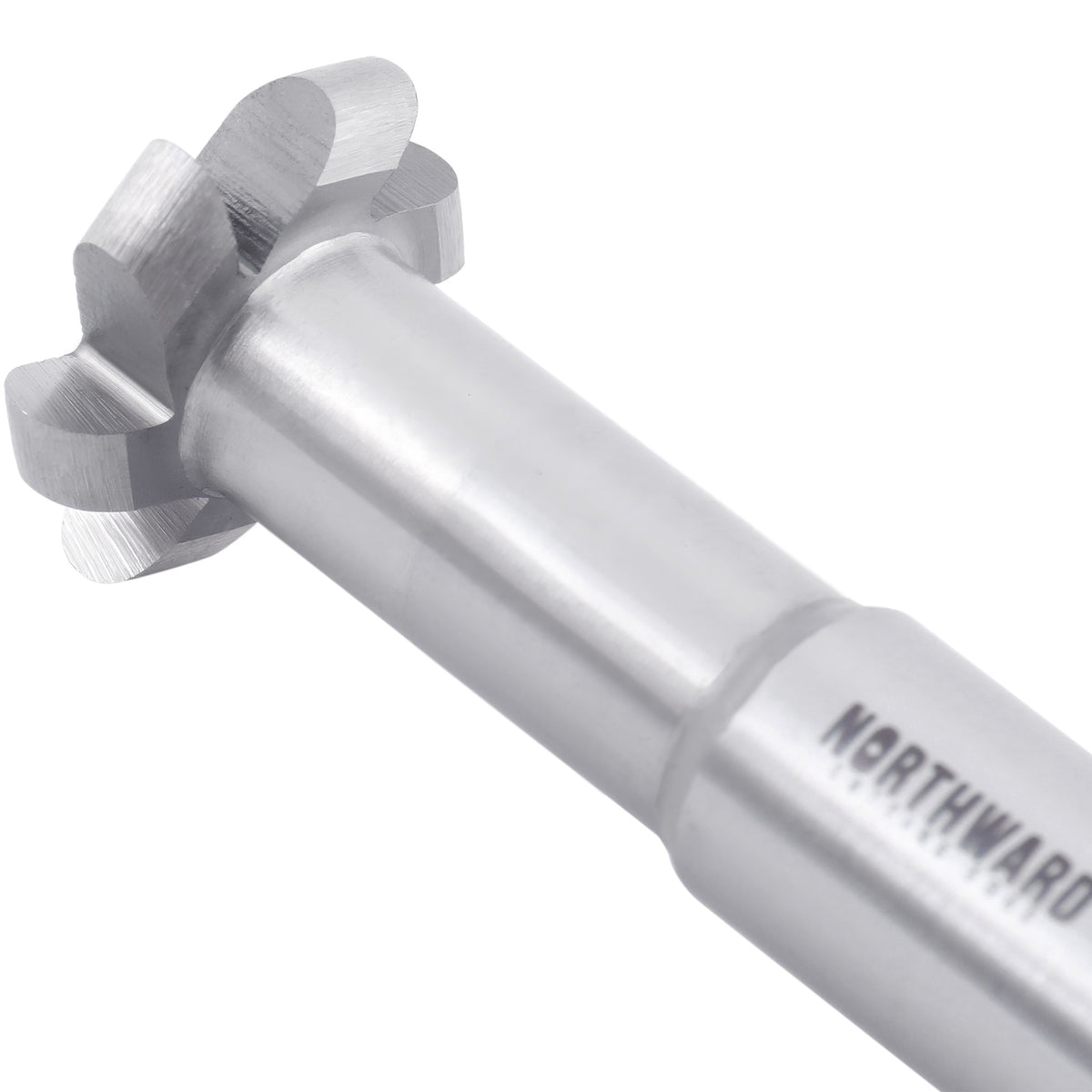Northward HSS Convex Radius Cutter, R3/32, D7/8", 1/2" Shk, 6-Flute