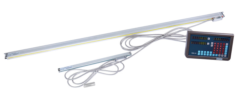 Paquets DRO 2 axes pour machines à tour, balances en verre (X, Y)