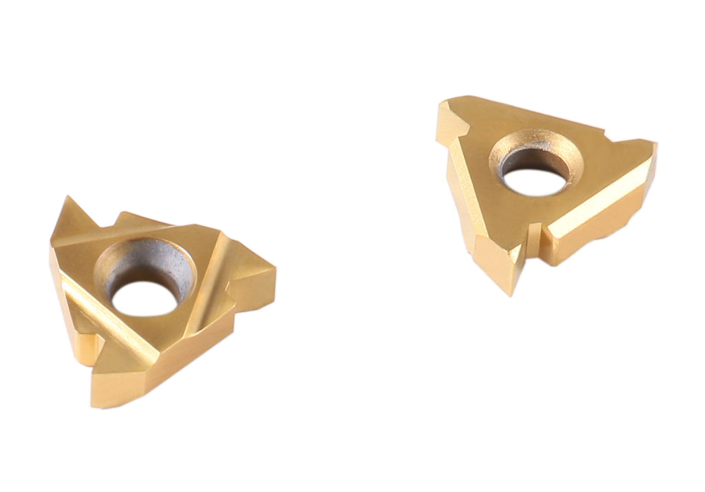 2 Pc of Each Style of Carbide Inserts for 9-Pc Indexable Carbide Turni