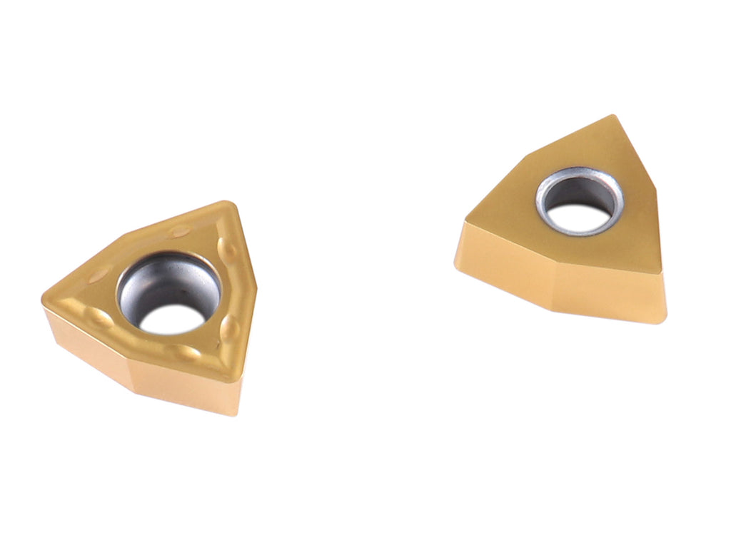 2 Pc of Each Style of Carbide Inserts for 9-Pc Indexable Carbide Turni
