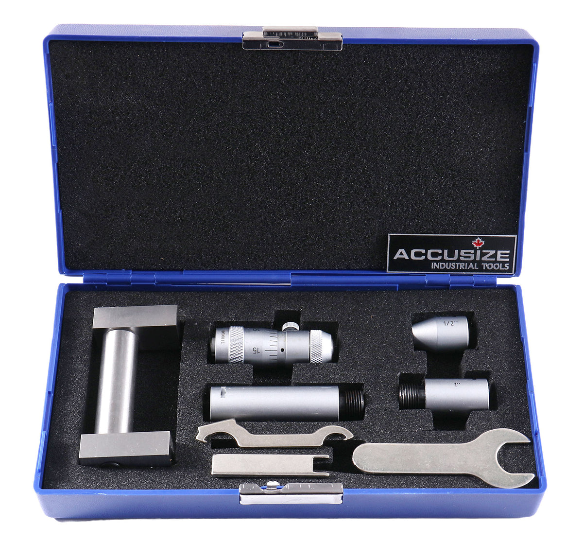 '- 2-6'' Inside Micrometers Set 0.001'' Increments, 3011-2051