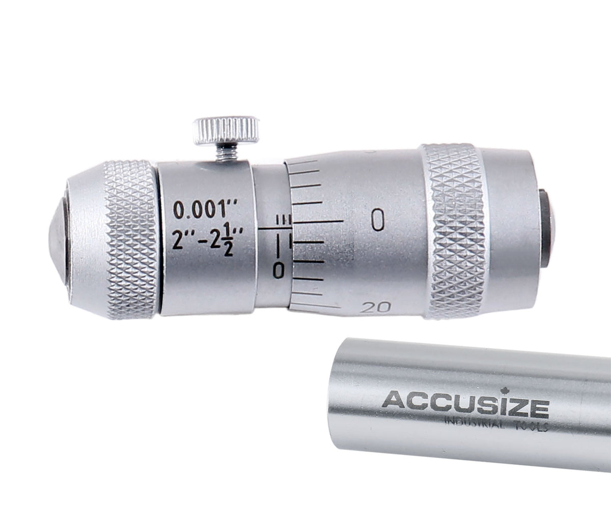 '- 2-6'' Inside Micrometers Set 0.001'' Increments, 3011-2051