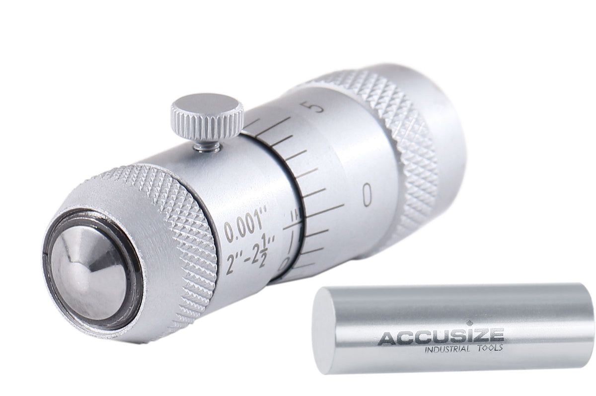 '- 2-6'' Inside Micrometers Set 0.001'' Increments, 3011-2051