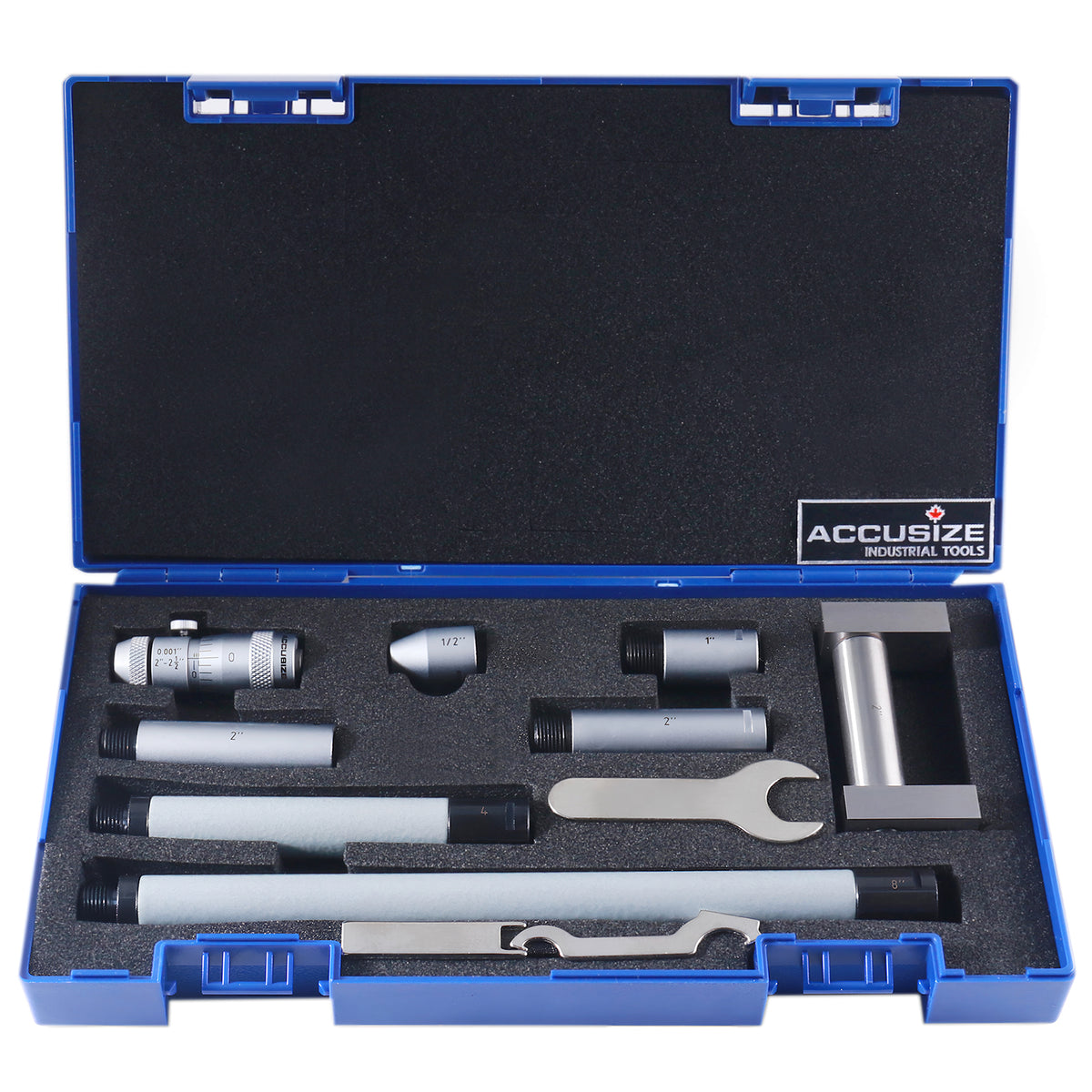 2-20'' Inside Micrometers Set, 0.001'' Increments, 3011-4051