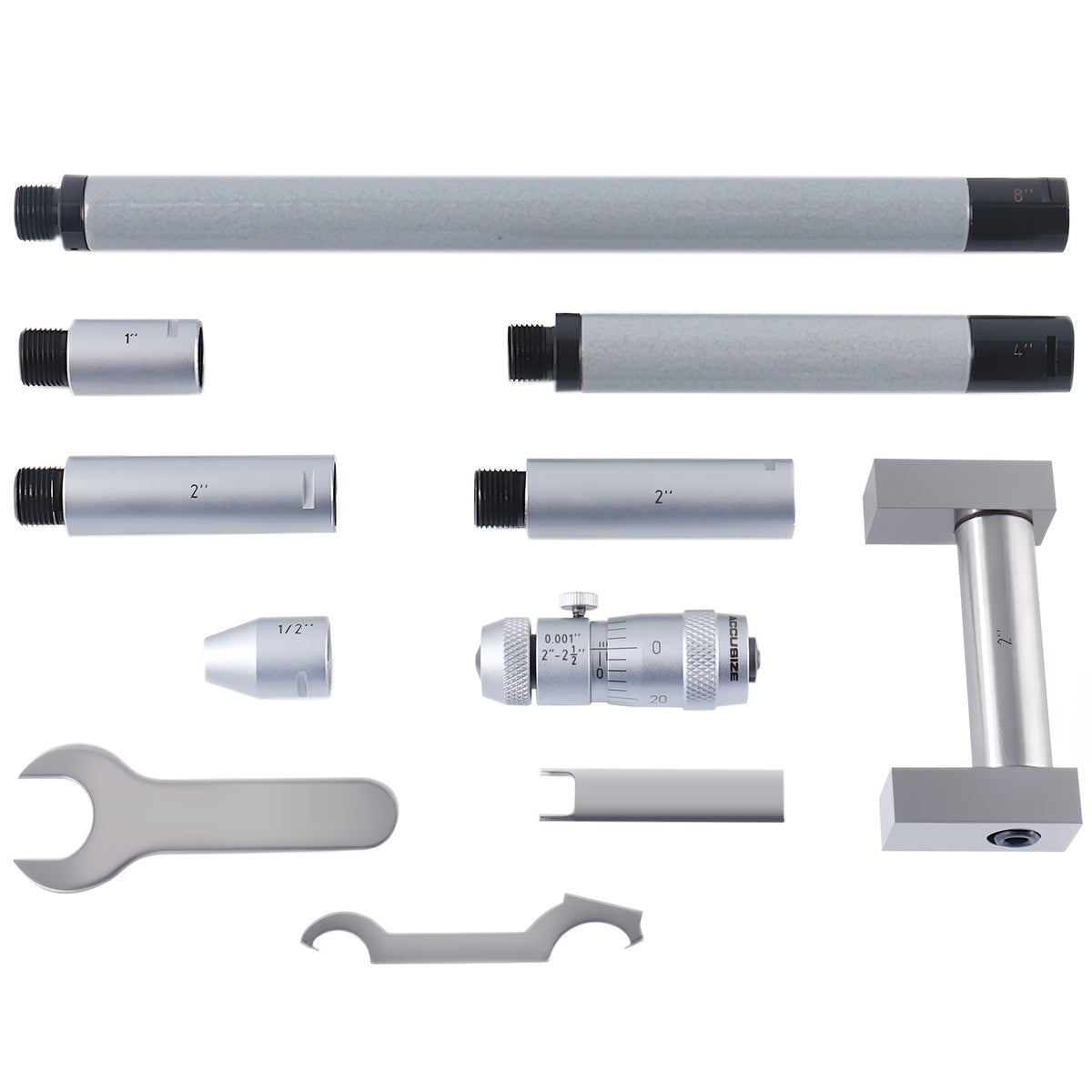 2-20'' Inside Micrometers Set, 0.001'' Increments, 3011-4051
