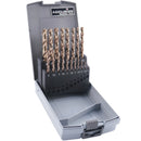 Accusize M35 Cobalt Metric Drill Set 1-10 mm by 0.5 mm, 19 Pc