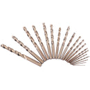 Accusize M35 Cobalt Metric Drill Set 1-10 mm by 0.5 mm, 19 Pc