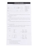 2.5'' to 3.0'' Three-Point Internal Micrometer, Ratchet Stop, 3151-1071