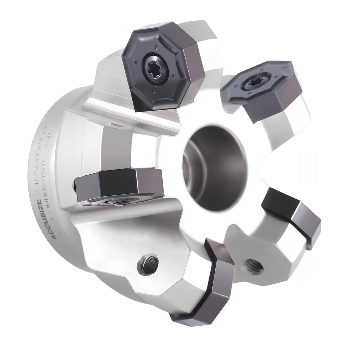 Fraise de face indexable à 45 degrés pour plaquette octogonale double face 16 arête de coupe, ongx0800608 Inserts
