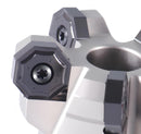 Fraise de face indexable à 45 degrés pour plaquette octogonale double face 16 arête de coupe, ongx0800608 Inserts