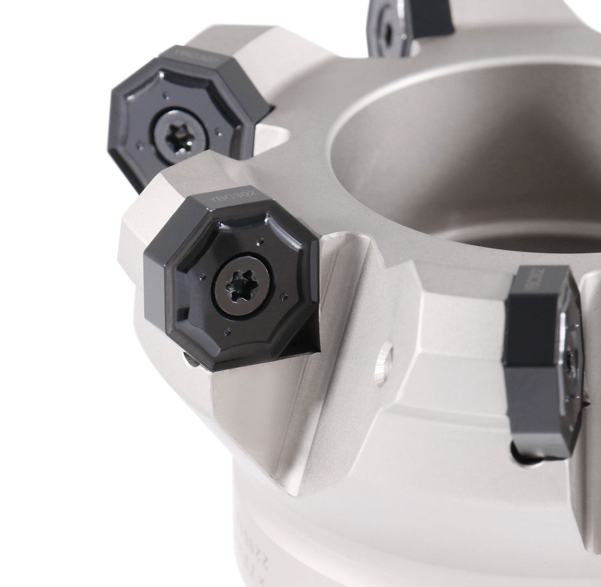 Fraise de face indexable à 45 degrés pour plaquette octogonale double face 16 arête de coupe, ongx0800608 Inserts