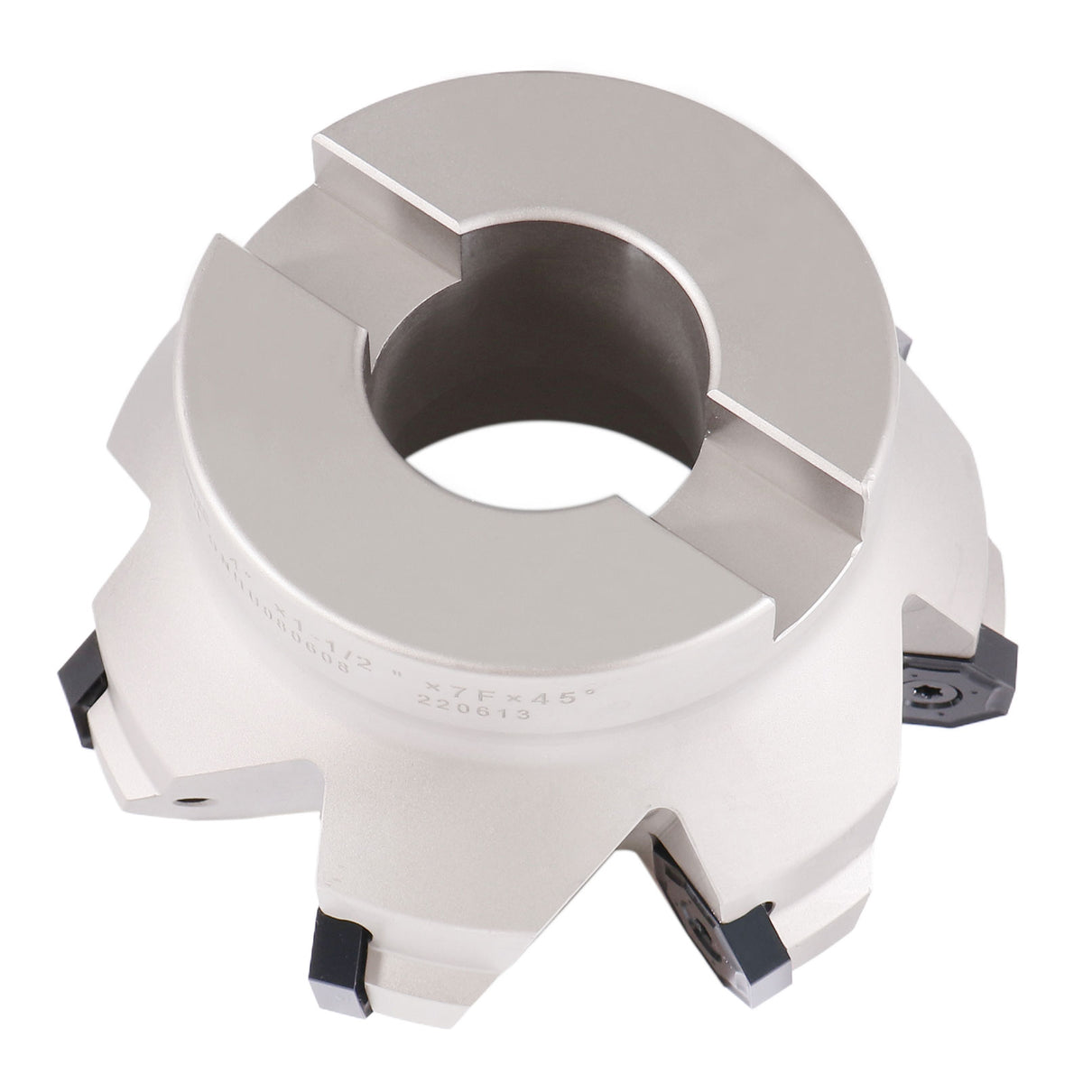 Fraise de face indexable à 45 degrés pour plaquette octogonale double face 16 arête de coupe, ongx0800608 Inserts