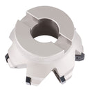 Fraise de face indexable à 45 degrés pour plaquette octogonale double face 16 arête de coupe, ongx0800608 Inserts