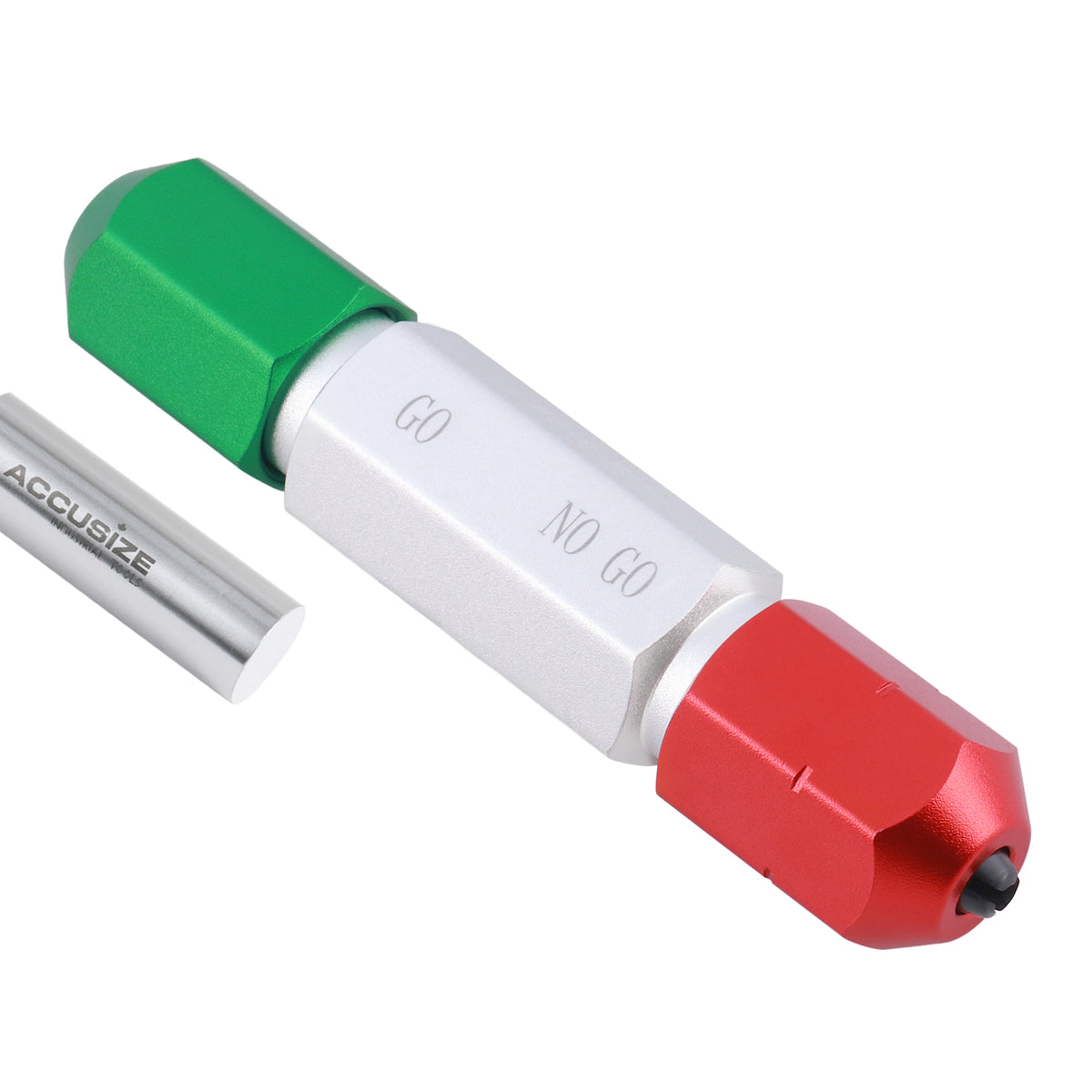 0.061'' - 0.250'' Go/No Go Double End Gage Handle, 3350-0101