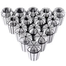 Metric Er Collet 2 mm to 16 mm by 1 mm Er-25 Collet 15 Pc, 3350-0584