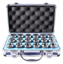 3 mm to 20 mm by 1 mm Er-32 Collet Set, 18 Pcs/Set in Fitted Strong Aluminium Box, 3350-0585
