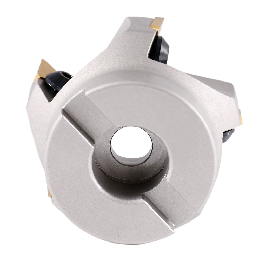 Positive Rake Face Mill Indexable Face Shell Milling Cutter, 90 Deg., Positive Rake with TPG32
