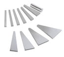 3602-0111, 10 Pc Precision Angle Block Set, From 1 Deg to 30 Deg