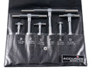 Ensemble de micromètres extérieurs ultra-précis de 6 pièces (0-1 po, 1-2", 2-3" 3-4", 4-5" et 5-6") Plus un socle de micromètre portatif et un ensemble de jauges télescopiques de 6 pièces, 0906-C153