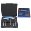 Premium 5/16'' - 6", 6ps/Set Telescoping Gage Set, Satin Chrome Finished, 3602-5018