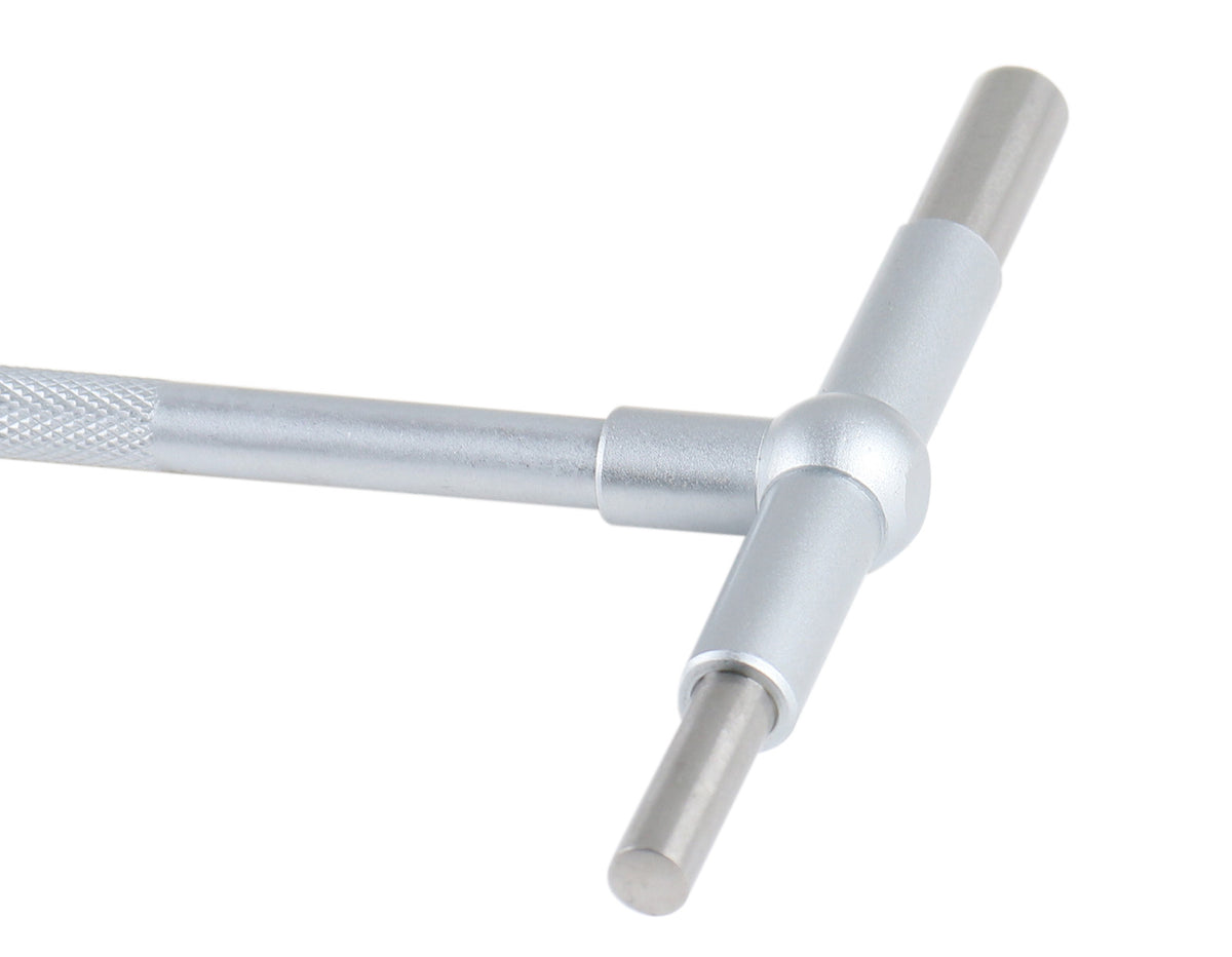 Premium 5/16'' - 6", 6ps/Set Telescoping Gage Set, Satin Chrome Finished, 3602-5018