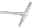 Premium 5/16'' - 6", 6ps/Set Telescoping Gage Set, Satin Chrome Finished, 3602-5018