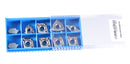 Replacement Inserts Set (10 pcs/set) for 9 pcs Indexable Carbide Turning Tool and Boring Bar Set, for Cutting Aluminum