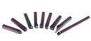 1/2" 9 Pieces/Set, Indexable Carbide Turning Tools and Boring Bar, for Cutting Aluminum, 3988-0012