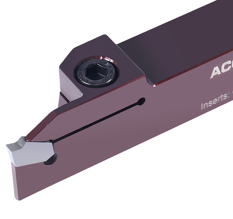 3/4" 9 Pieces/Set, Indexable Carbide Turning Tools and Boring Bar, for Cutting Aluminum, 3988-0034