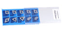 Replacement Inserts Set (10 pcs/set) for 9 pcs Indexable Carbide Turning Tool and Boring Bar Set, for Cutting Aluminum