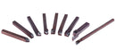 3/8" 9 Pieces/Set, Indexable Carbide Turning Tools and Boring Bar, for Cutting Aluminum, 3988-0038