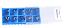 Replacement Inserts Set (10 pcs/set) for 9 pcs Indexable Carbide Turning Tool and Boring Bar Set, for Cutting Aluminum