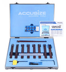 5/8" 9 Pieces/Set, Indexable Carbide Turning Tools and Boring Bar, for Cutting Aluminum, 3988-0058