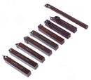 5/8" 9 Pieces/Set, Indexable Carbide Turning Tools and Boring Bar, for Cutting Aluminum, 3988-0058