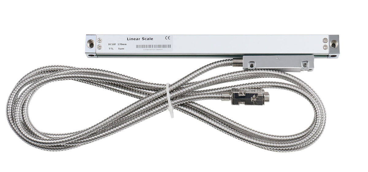 4-Axis DRO for Milling Machine Package on Quill, Glass Scale, DITRON