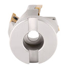 2'' by 3/4'' 90 Deg Square Shoulder Indexable Face Mill with 5 Pcs Apkt1604 Carbide Inserts, 4508-0012