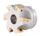 2-1/2'' by 3/4'' 90 Deg Square Shoulder Indexable Face Mill with Apkt1604 Insert, 4508-0016