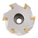 2-1/2'' by 3/4'' 90 Deg Square Shoulder Indexable Face Mill with Apkt1604 Insert, 4508-0016